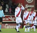 El Rayo se estrella con los palos