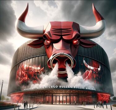 La IA reinventa algunos de los pabellones míticos de la NBA