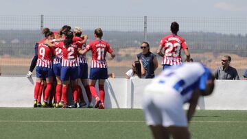 El Atlético ganó en Huelva.