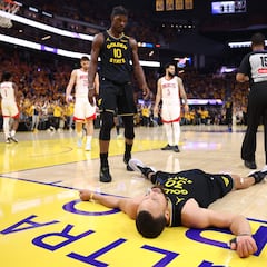 Los Warriors encuentran la fórmula para reponerse de la baja de Steph Curry | Playoffs NBA 2025