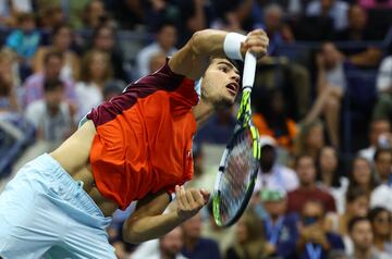 Carlos Alcaraz disputa la final del US Open ante Casper Ruud.