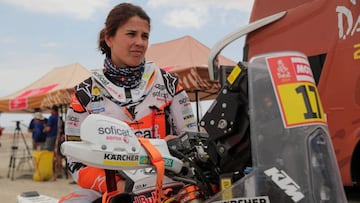 Laia Sanz, 11ª en un Dakar muy especial: "Tengo la cabeza dura"