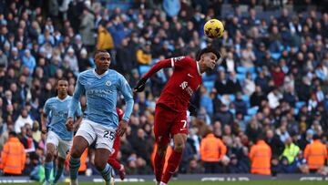 Luis Díaz suma minutos en empate de Liverpool contra el City