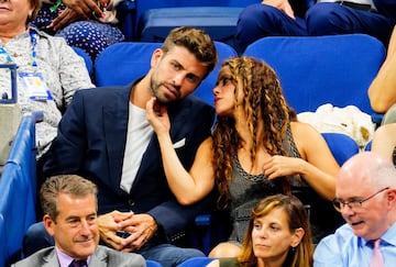 Gerard Piqu¨¦ junto a Shakira.