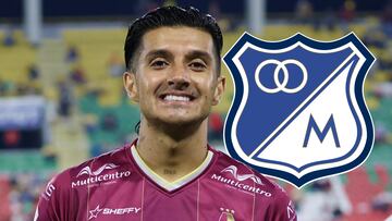 Yeison Guzmán, en carpeta de Millonarios