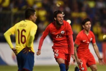 El emotivo empate de la Rojita ante Ecuador, en imágenes