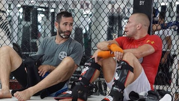 Jorge Blanco, el entrenador de Georges St-Pierre.