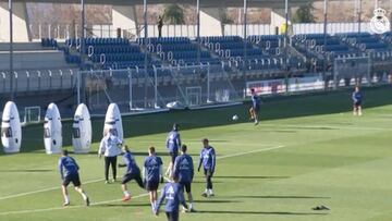 Sergio Ramos ya trabaja con el grupo y apunta al Sevilla