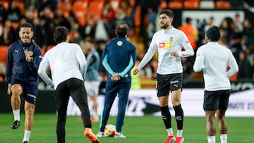 04/02/26 PARTIDO UNICO COPA DEL REY CUARTOS
VALENCIA CF - ATHLETIC BILBAO
CALENTAMIENTO UNAI NUÑEZ