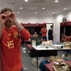 Ramos explicó su celebración y le lanzó un dardo a Aytekin: vea la cara que se le quedó a Fabián