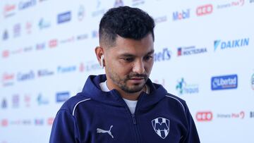 Jesus Manuel Corona of Monterrey during the 11th round match between Atletico San Luis and Monterrey as part of the Liga BBVA MX, Torneo Apertura 2024 at Alfonso Lastras Stadium on October 05, 2024 in San Luis Potosi, Mexico.