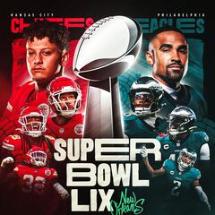Eagles y Chiefs se reencuentran en el Super Bowl dos años después