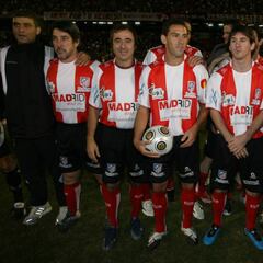 El día que Leo Messi jugó con la camiseta del Atlético de Madrid