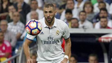 Benzema has been at Real since 2009.