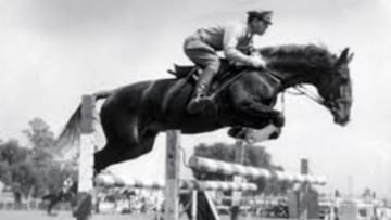 Oro en Londres 1948 en equitación por equipo.