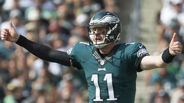 En su segundo año como integrante de los Eagles, Wentz se lesionó la rodilla en lo que parecía una campaña prometedora para el quarterback.