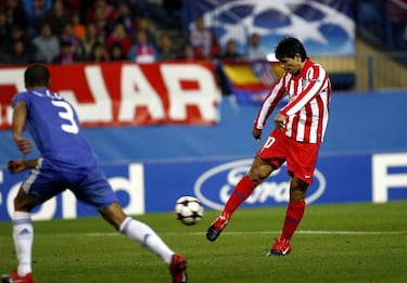 Griezmann, máximo goleador del Atleti en formato Champions