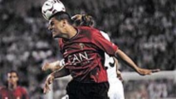 <B>PRIMER LÍDER</B>. El 0-2 de Osasuna en el Carlos Belmonte le convierte en el primer líder de la Liga.