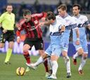 La Lazio vence al Milan y asalta virtualmente el tercer puesto