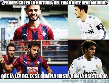 Los memes más cómicos del Real Madrid-Eibar