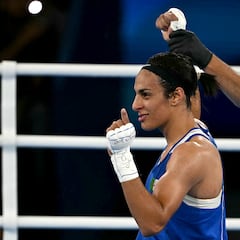 What is hyperandrogenism and why is it related to the intersexuality of boxer Imane Khelif?
