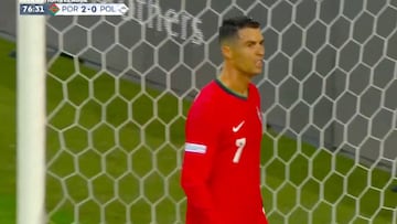 Cristiano va a ser carne de memes: su cara y su reacción, un poema tras esta acción