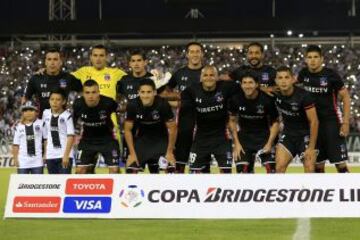 La alineación titular de Colo Colo en el debut copero.