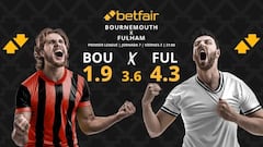 AFC Bournemouth vs. Fulham FC: horario, dónde ver, pronósticos y clasificación