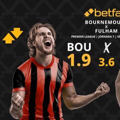 AFC Bournemouth vs. Fulham FC: horario, dónde ver, pronósticos y clasificación