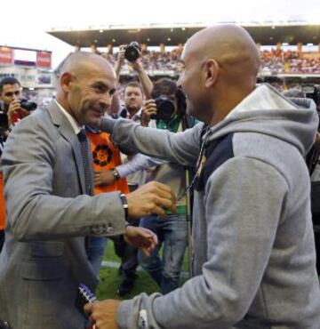 Paco Jémez y Abelardo.