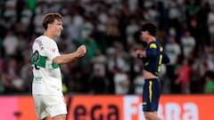 Affengruber: “Ha sido mi mejor partido desde que estoy en el Elche”