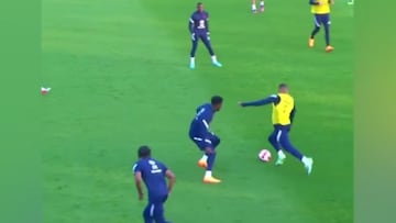 Mbappé vuelve a sorprender con una jugada pocas veces vista: ¡tremenda definición!