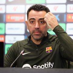 Xavi: “No voy a hablar más de los árbitros, os lo prometí y no os fallaré”