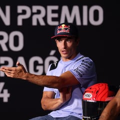 Márquez juega al despiste con Bagnaia