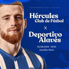 Nuevo amistoso confirmado oficialmente contra el Hércules