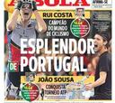 Rui Costa apartó de las portadas portuguesas al eterno fútbol