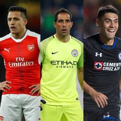 Los futbolistas chilenos que podrían cambiar de club en enero