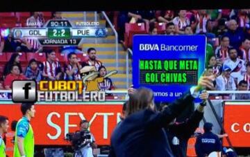 Chivas remonta gracias a Campestrini y los memes no se detienen