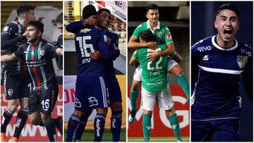 Los cuatro semifinalistas de Copa Chile.