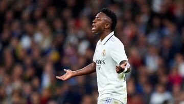Vinicius explota: “Gracias a Dios, otro partido sin lesión...”