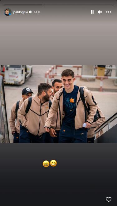 Gavi enciende las redes con su mensaje tras la derrota del Madrid