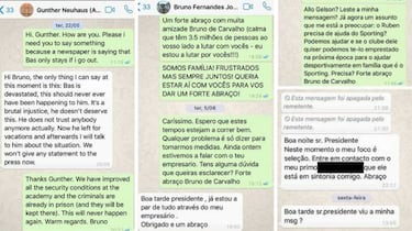 El presidente del Sporting filtra los WhatsApps ofreciendo ayuda al condenado Rubn Semedo