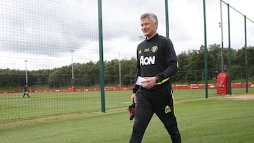 Solskjaer y Zoom: "Volaban las bromas, hasta que le di al bot¨®n de la c¨¢mara..."