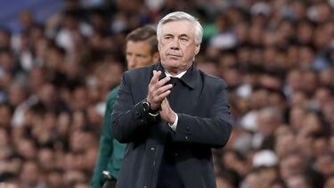 Carlo Ancelotti, entrenador del Real Madrid.