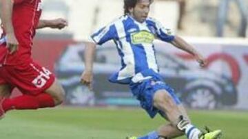 <B>HISTÓRICO.</B> Tamudo ya es el segundo máximo goleador en la historia del Espanyol.