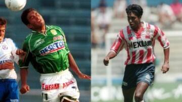 Jugó primero para 'Los Esmeraldas' y después para Chivas. Con los de Guanajuato jugó en dos etapas.