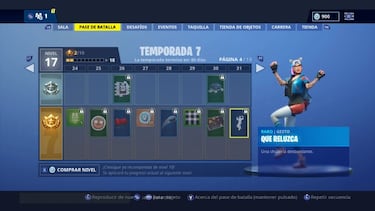 Fortnite Temporada 7: Todos los skins y recompensas del Pase de Batalla