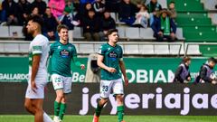 Nico Serrano, tras su gol ante el Elche.