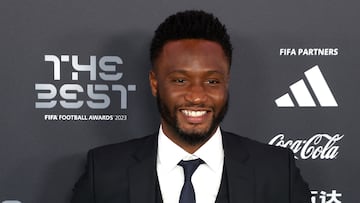 London (United Kingdom), 15/01/2024.- Former Chelsea player and Nigerian international Mikel John Obi arrives for the Best FIFA Football Awards 2023 in London, Britain, 15 January 2024. (Reino Unido, Londres) EFE/EPA/NEIL HALL
