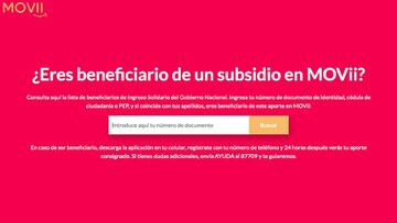 Mira cómo consultar si es beneficiario de Ingreso Solidario en la aplicación Movii para el séptimo pago en el mes de octubre por parte del DPS